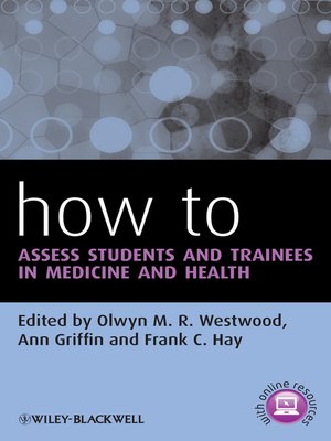 cover image of How to Assess Students and Trainees in Medicine and Health